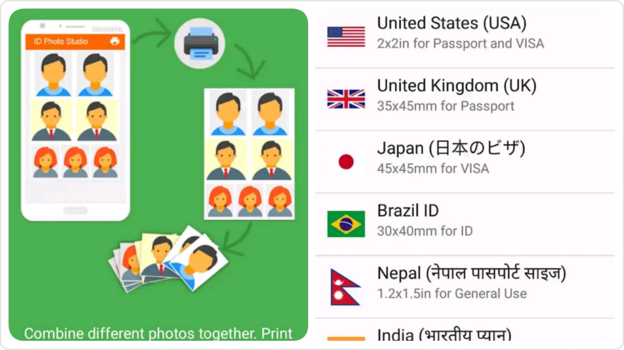 passport size photo editor