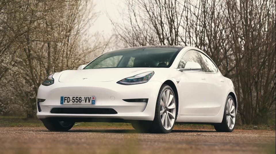 tesla electric car